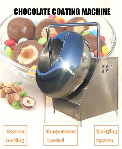Mini-Schokoladenüberzugsmaschine