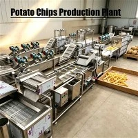 Produktionsanlage für Kartoffelchips